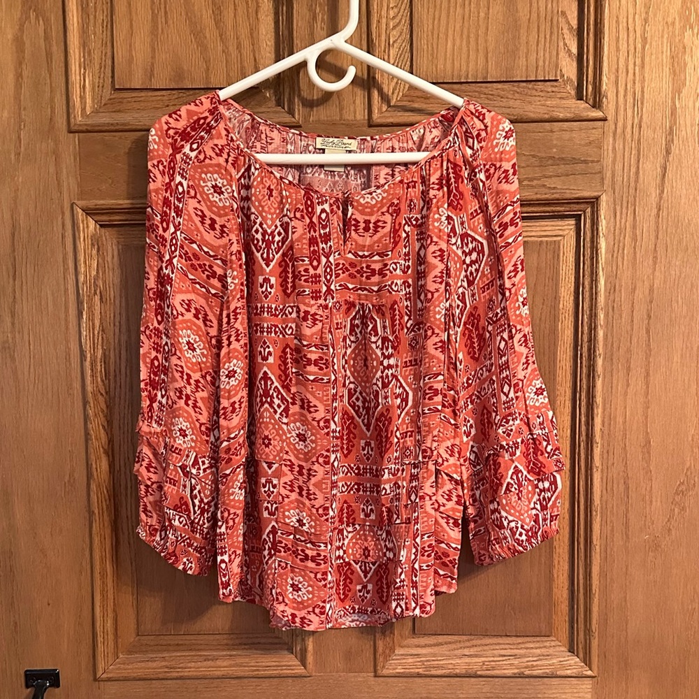 Lucky brand size large blouse